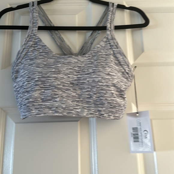 ZYIA Active Gray Level Light n Tight Bra (L) BNWT & Bag - Picture 2 of 7